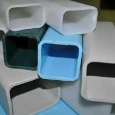 Полипропиленовая труба напорная квадратная серая для отопления 50х50 мм ГОСТ/ТУ