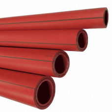 Полипропиленовая труба напорная круглая красная для горячего водоснабжения S 2 (SDR 5) PP-B 10х2 мм ГОСТ/ТУ