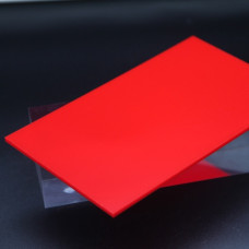 Полистирол листовой красный ударопрочный HIPS 3х1500х3000 мм
